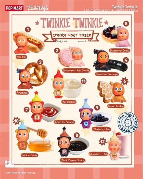  Blind box Twinkle Twinkle Create Your Taste 