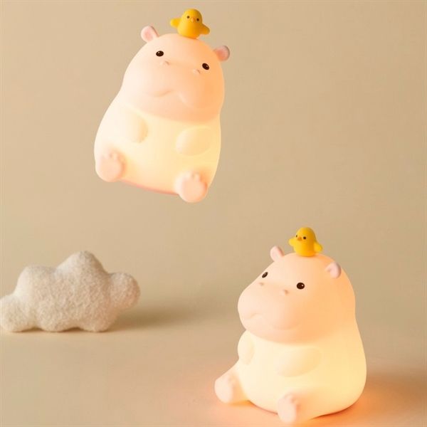  Đèn ngủ hà mã đội vịt 