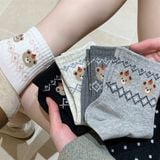  Tất len gấu táo The TeaLife 