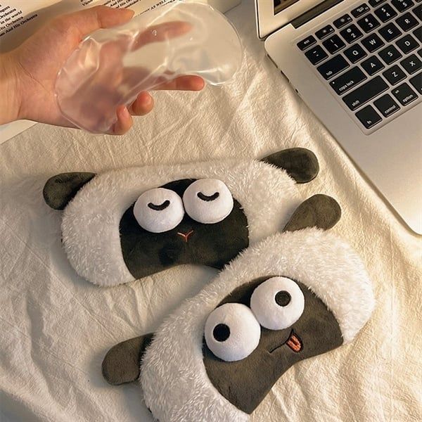  Bịt mắt ngủ cừu emoji 