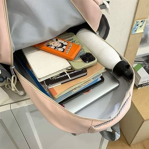  Balo móc khoá cún bánh 45x33x19cm 