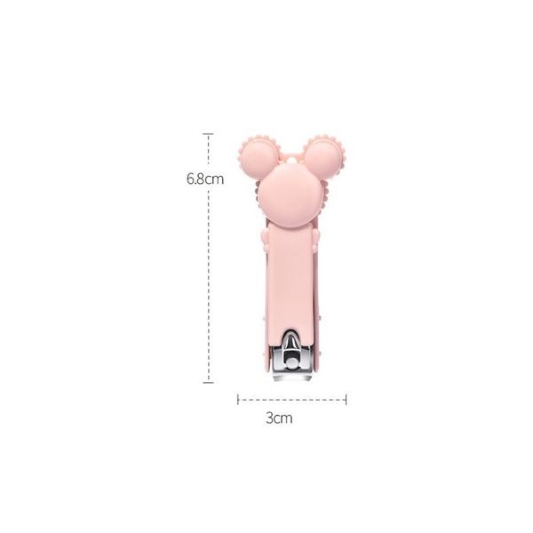  Bấm móng tay Mickey hồng Wanfei 