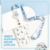  Dây đeo thẻ nhựa trong Vịt nhí 