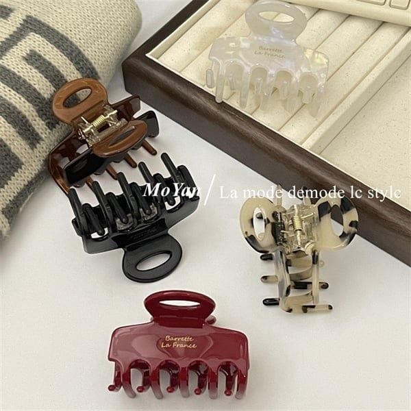 Kẹp càng cua Barrette LaFrance chữ nhật dài nhỏ 