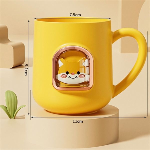  Cốc nhựa cửa sổ dễ thương 330ml 