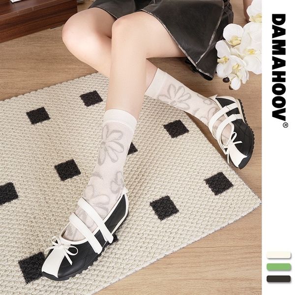  Tất DAMAHOOV hoa vẽ 