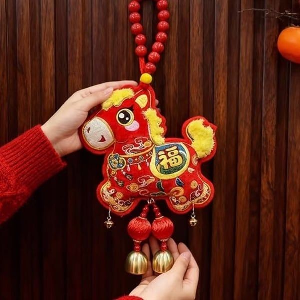  Dây treo ngựa chuông decor Tết 