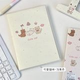  Sổ mèo bìa bọc nhám A5 