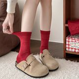  Tất Tom's family tone đỏ hình nổi nhí 