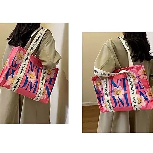  Túi tote cứng Gentle Woman 43x30x12cm 