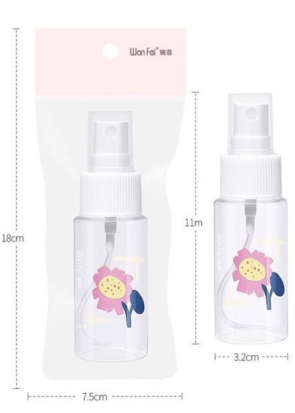  Lọ chiết phun sương kèm nắp Trikeel 