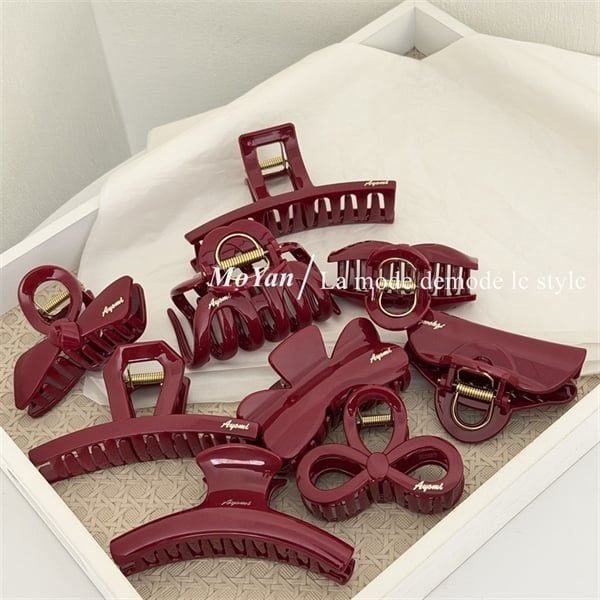  Kẹp càng cua Ayomi tone đỏ đun 