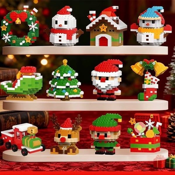  Xếp hình Giáng Sinh mini 