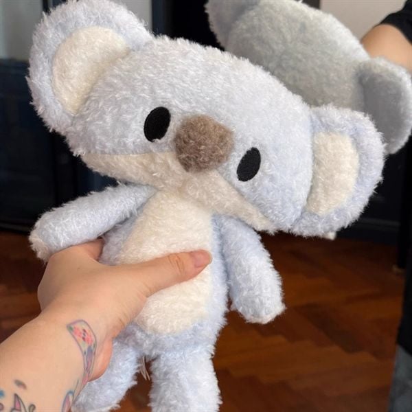  Koala bông đầu dẹt 28cm 