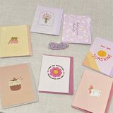  Thiệp đơn giản kèm bao thư ABQ 