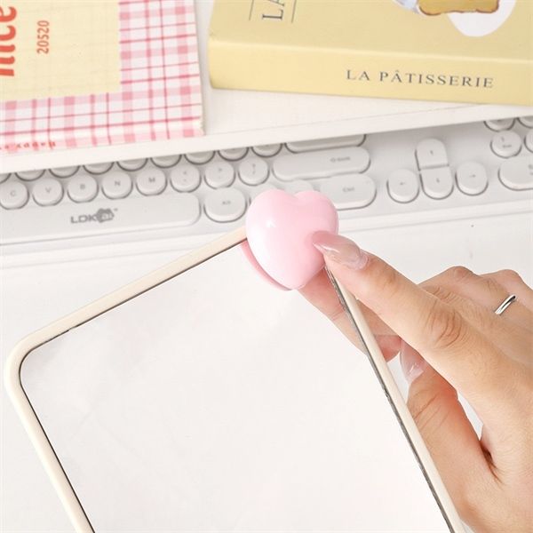  Gương chữ nhật trái tim để bàn 