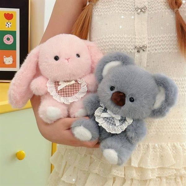  Thú bông đeo yếm ren 20cm 