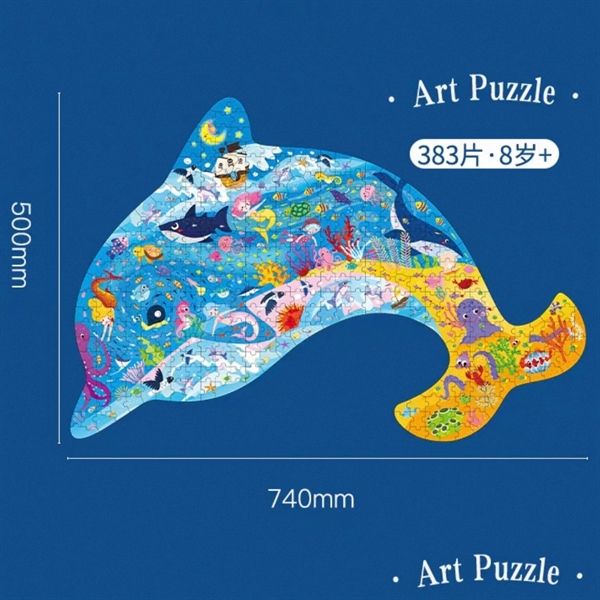  Xếp hình Special Shape Dolphin 383 miếng 