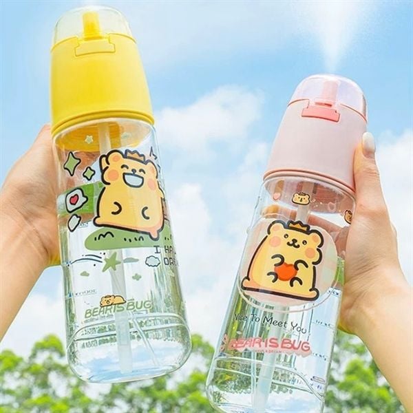  Bình nước phun sương Bear is Bug 750ml 