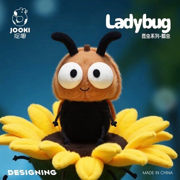  Thú bông côn trùng - Cánh cam 17cm 