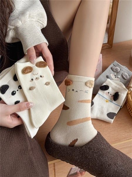  Tất thú tai nổi Alice & Andy 