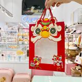  Túi quà trung thu đầu lân 22x17x7,5cm 