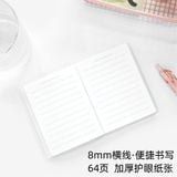  Sổ bọc da mèo bánh kem A7 7x10cm 