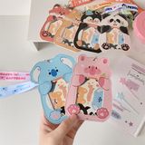  Dây đeo thẻ da Animal 