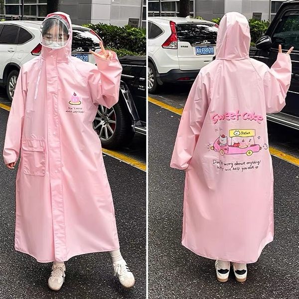  Áo mưa choàng hình dễ thương 