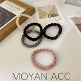  Chun buộc tóc vặn thừng 