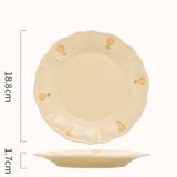  Set bát đĩa hoa vàng 