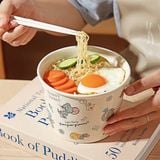  Bát tô ăn mì Tom&Jerry có nắp 1100ml 