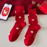  Tất Honey Color tone đỏ 