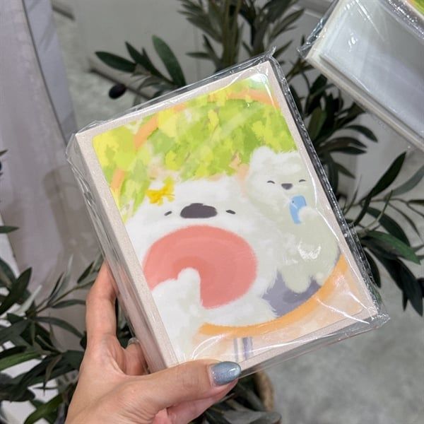  Album ảnh cún chụp gương cầu lồi 