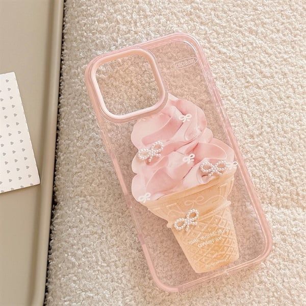  Ốp kem quế nơ nhí nổi 