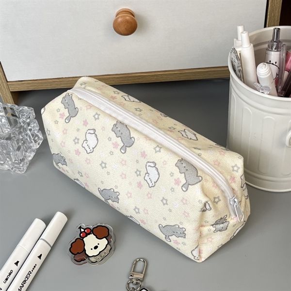  Hộp bút vải mèo sao 