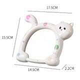  Gương mèo uốn cong chấm bi 