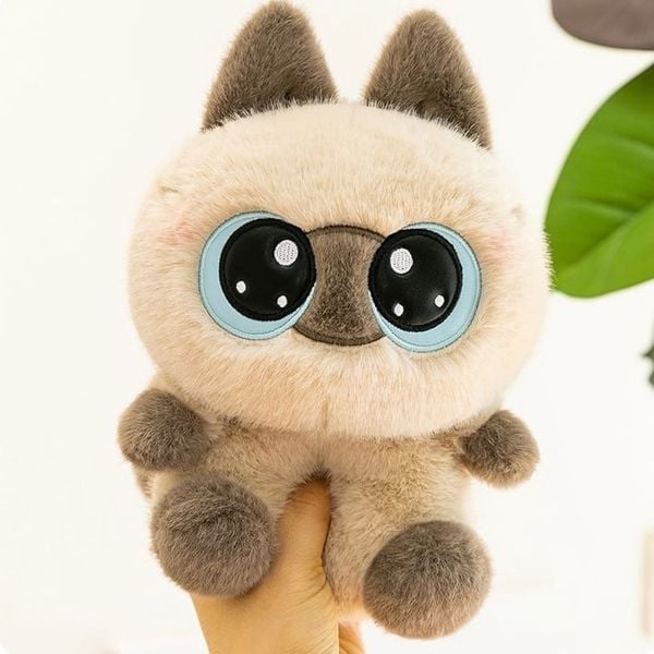  Mèo xiêm bông 23cm 