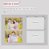  Album ảnh thú hoa ô vuông 