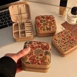  Hộp đựng trang sức vuông vintage 10cm 