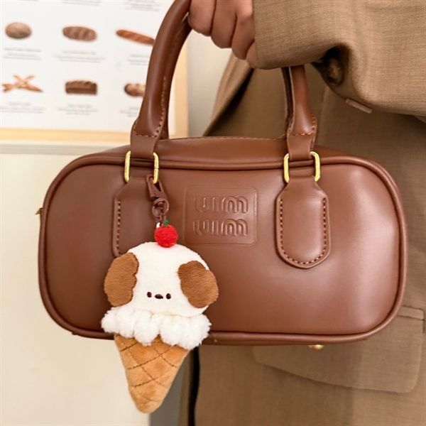  Móc khoá thú kem bông 