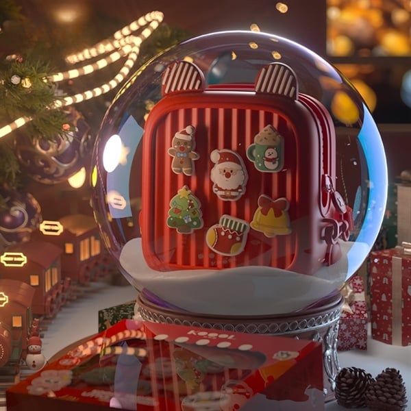  Balo 6 charm Giáng Sinh 