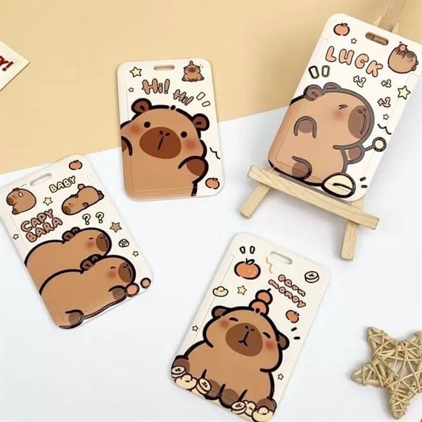  Dây đeo thẻ Capybara 