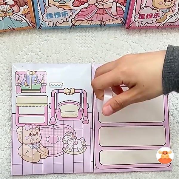  Set làm sổ DIY stylist phòng công chúa Telado 