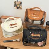  Túi đựng mỹ phẩm cún lạp xưởng 