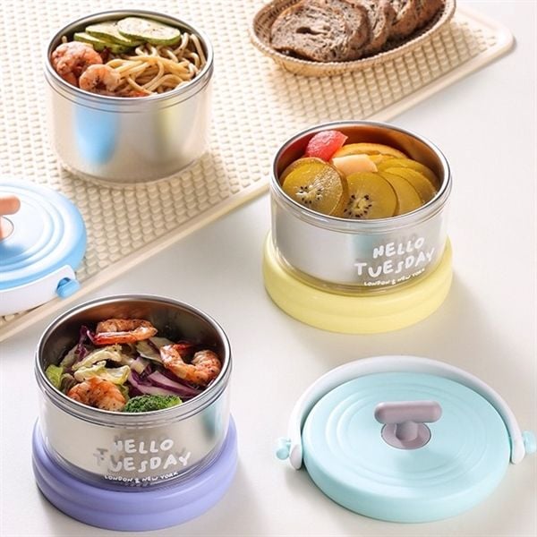  Hộp cơm 2 tầng Hello Tuesday 1280ml 