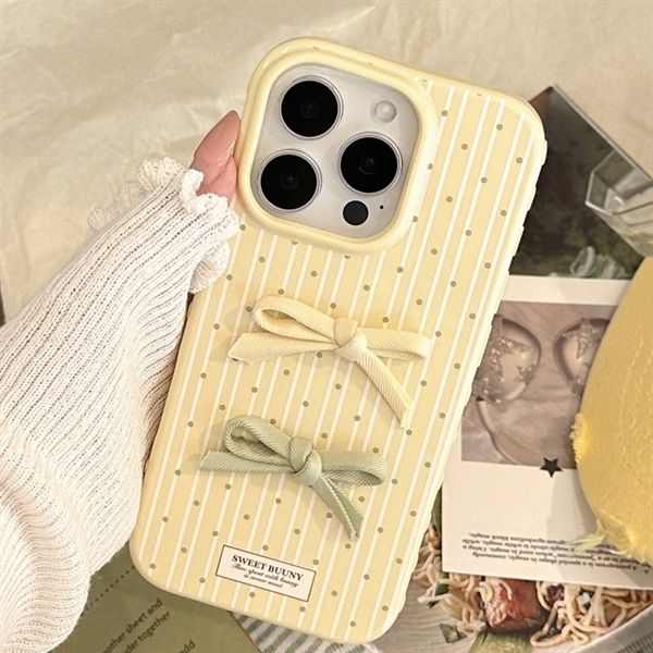  Ốp sọc 2 nơ vải 