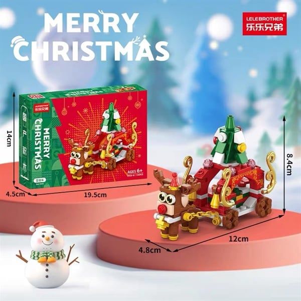  Xếp hình Giáng Sinh hộp nhỡ 