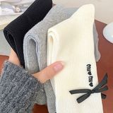  Tất Miu Miu gân nơ 