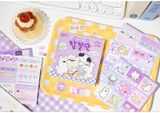  Sổ Sticker Yuxian mini 300 miếng 
